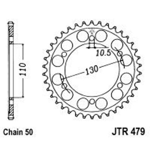 VERIŽNI SET D.I.D CHAIN - SREBRNA CHAIN 530 VX, X-RING (X, NX, QX, XS), CHK FRONT SPROCKET JT CHK RUBBER CUSHIONED, CHK REAR SPROCKET JT ZA YAMAHA FZ6 600 / FAZER 2004-2009