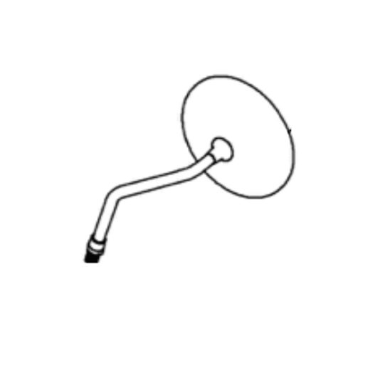 VZVRATNO OGLEDALO HORWIN 1PJ.7105-2HW0-0000 LEVI CR6