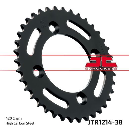 VERIŽNI SET EK - SREBRNA CHAIN 420 SH, NON-SEALED, CHK FRONT SPROCKET JT, CHK REAR SPROCKET JT ZA HONDA CRF 110 F 2013-2025