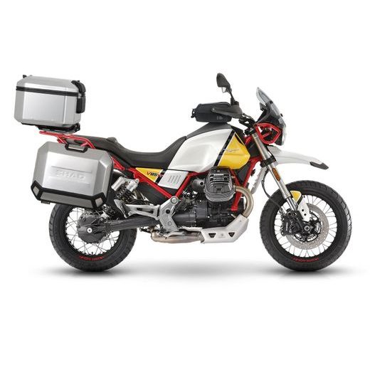 4P SYSTEM FITTING KIT SHAD M0VT894P (FOR CASES AND BAGS TERRA AND SH38X) ZA MOTO GUZZI V 85 TT 850 / TRAVEL 2019-2023