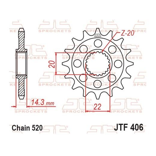 VERIŽNI SET D.I.D CHAIN - ZLAT CHAIN 520 ZVM-X, X-RING (X, NX, QX, XS), CHK FRONT SPROCKET JT CHK RUBBER CUSHIONED, CHK REAR SPROCKET JT ZA BMW G 310 GS 2016-2024