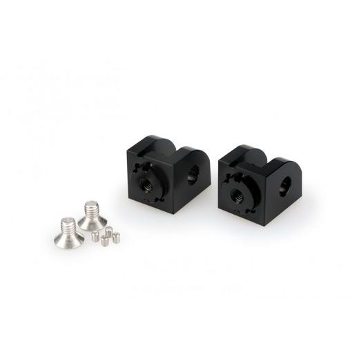 ADAPTERJI ZA STOPALKE (FOOTPEG ADAPTERS) PUIG 20883N ADJUSTABLE ČRNA