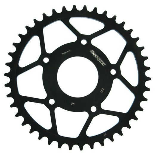 VERIŽNI SET EK - SREBRNA CHAIN 520 DEX, X-RING (X, NX, QX, XS), CHK FRONT SPROCKET SUPERSPROX, CHK REAR SPROCKET SUPERSPROX ZA CAGIVA SUPERCITY 125 1992-1999