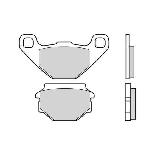 ZAVORNE OBLOGE BREMBO 07014 CC SCOOTER