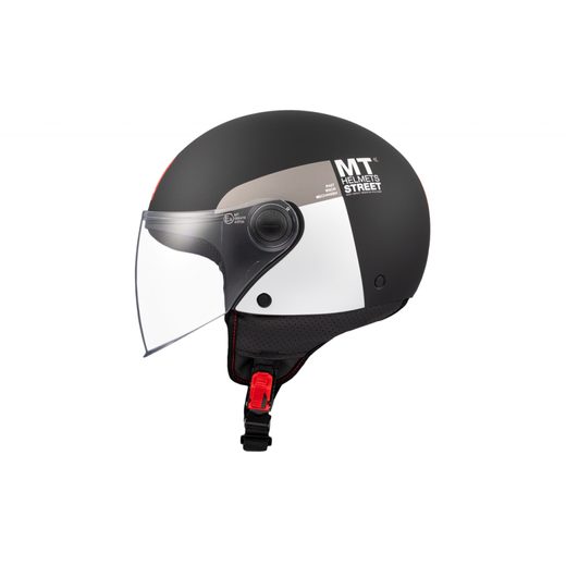 HELMET MT HELMETS STREET S INBOARD D2 MATT XXS