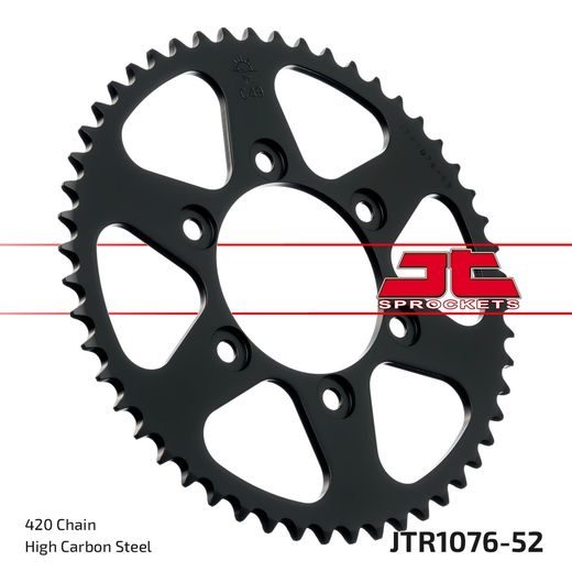 VERIŽNI SET EK - SREBRNA CHAIN 420 DEH, NON-SEALED, CHK FRONT SPROCKET JT, CHK REAR SPROCKET JT ZA RIEJU TANGO 50 2007-2013