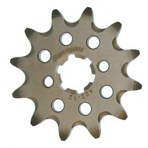 VERIŽNI SET EK - ZLAT CHAIN 520 MRD, NON-SEALED, CHK FRONT SPROCKET SUPERSPROX, CHK REAR SPROCKET SUPERSPROX ZA KAWASAKI KX 125 1990-1991