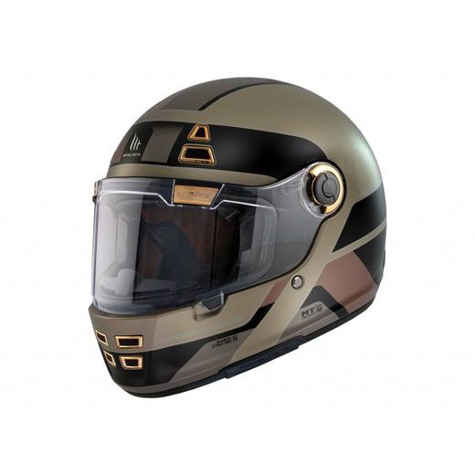 INTEGRALNA ČELADA MT HELMETS JARAMA 68TH C9 MATT GOLD M