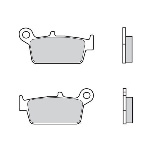 ZAVORNE OBLOGE BREMBO 07028 CC SCOOTER