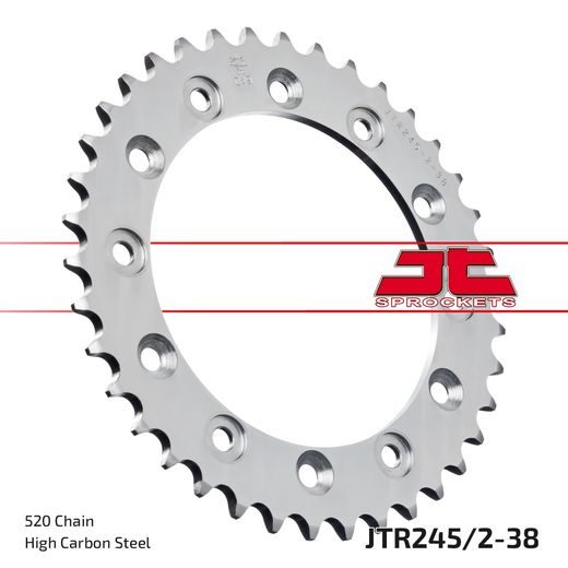 VERIŽNI SET D.I.D CHAIN - SREBRNA CHAIN 520 VX, X-RING (X, NX, QX, XS), CHK FRONT SPROCKET JT, CHK REAR SPROCKET JT ZA HONDA XL 350 R 1985-1987