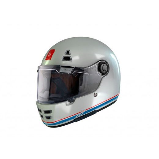 INTEGRALNA ČELADA MT HELMETS JARAMA SV SOLID A7 GLOSS WHITE L