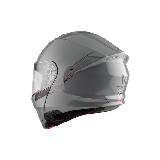 HELMET MT HELMETS GENESIS SV SOLID A12 GLOSS GREY XS