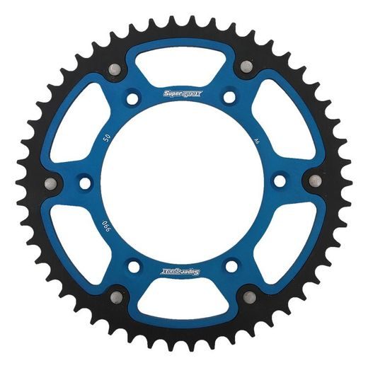 VERIŽNI SET EK - ZLAT CHAIN 520 ZVX, X-RING (X, NX, QX, XS), CHK FRONT SPROCKET SUPERSPROX, CHK REAR SPROCKET SUPERSPROX STEALTH ZA KTM LC4 620 ENDURO 1994-1998