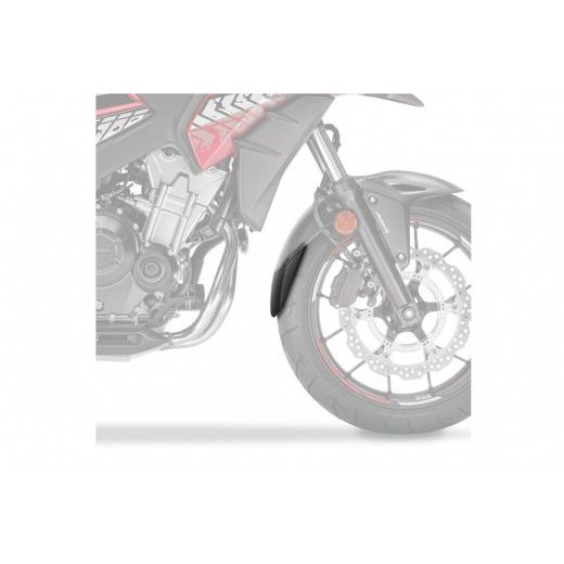 FRONT FENDER EXTENSION PUIG 7339N ČRNA