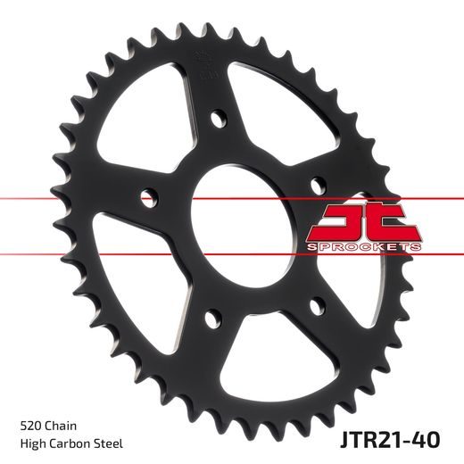 VERIŽNI SET EK - SREBRNA CHAIN 520 DEX, X-RING (X, NX, QX, XS), CHK FRONT SPROCKET JT, CHK REAR SPROCKET JT ZA APRILIA TUAREG WIND 125 1990-1992