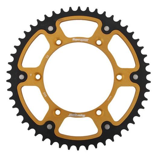 VERIŽNI SET D.I.D CHAIN - ZLAT CHAIN 520 ERT, NON-SEALED, CHK FRONT SPROCKET SUPERSPROX, CHK REAR SPROCKET SUPERSPROX STEALTH ZA SUZUKI RM-Z 250 2021-2024