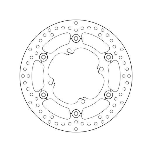 ZAVORNI DISK BREMBO 78B40844 FLOATING