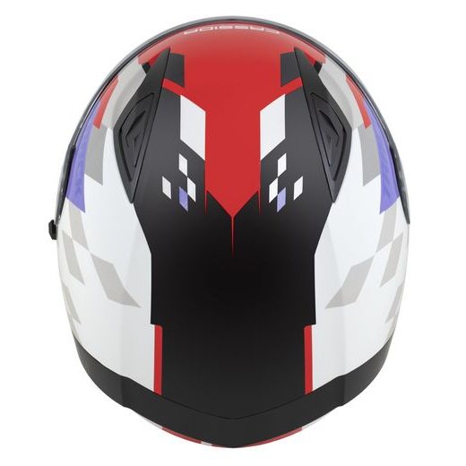 INTEGRALNA ČELADA CASSIDA ORBIT TRACK RED FLUO/WHITE/VIOLET/BLACK S