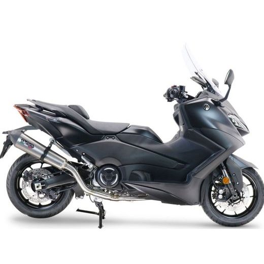CELOTEN IZPUŠNI SISTEM GPR NEW GRAND PRIX EVO TITANIUM YA.CAT.12.GPAN.TO BRUSHED TITANIUM ZA YAMAHA XP 560 T-MAX 2025-2026