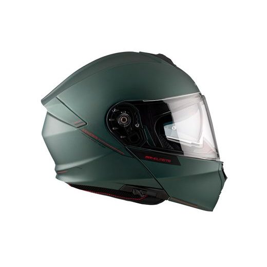 PREKLOPNA ČELADA MT HELMETS GENESIS SV SOLID A6 MATT MATT GREEN M