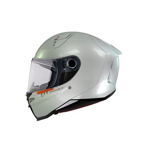 INTEGRALNA ČELADA MT HELMETS REVENGE 2 S SOLID A0 GLOSS WHITE XS