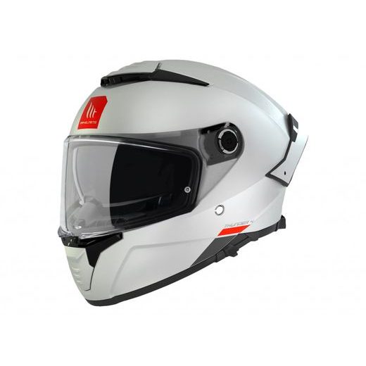 INTEGRALNA ČELADA MT HELMETS THUNDER 4 SV SOLID A0 GLOSS PEARL WHITE 3XL