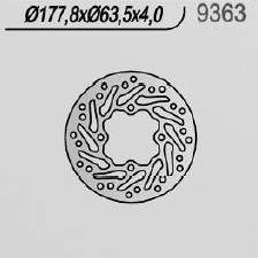 ZAVORNI DISK NG 9363