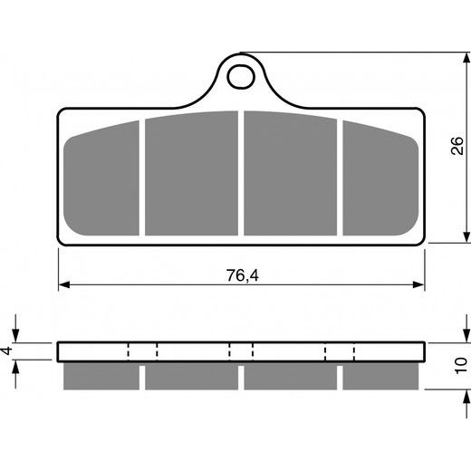 ZAVORNE OBLOGE GOLDFREN 218 GP6