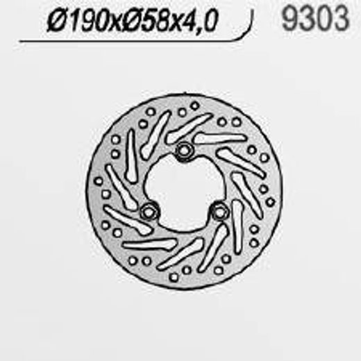 ZAVORNI DISK NG 9303