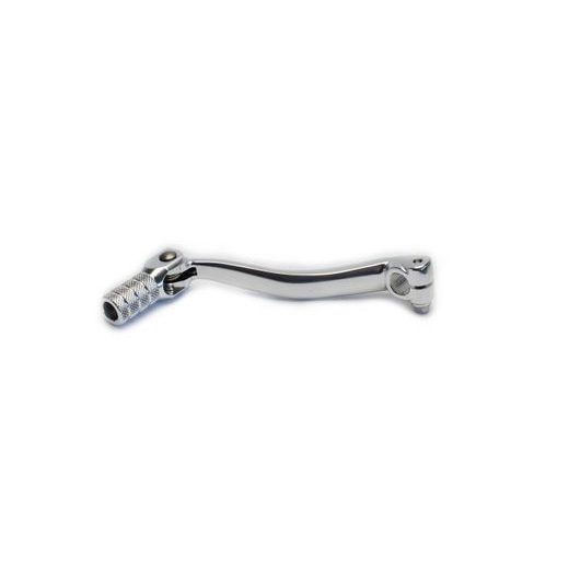 GEARSHIFT LEVER MOTION STUFF 833-01010 SILVER POLISHED ALUMINUM