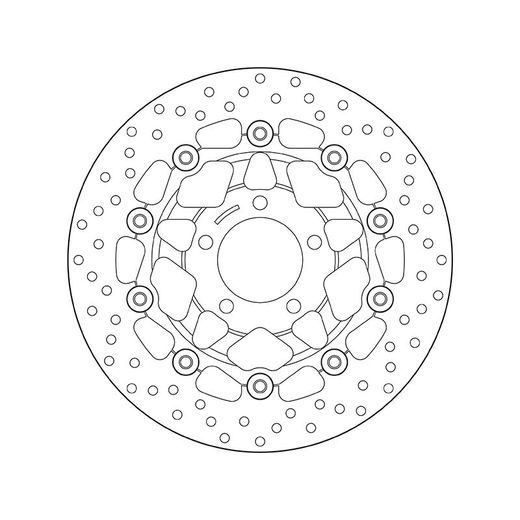 ZAVORNI DISK BREMBO 78B40820 FLOATING