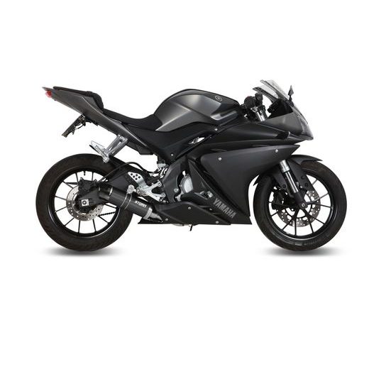 CELOTEN IZPUŠNI SISTEM 1X1 STORM GP Y.047.LXSBC BLACK WITH CARBON CAP