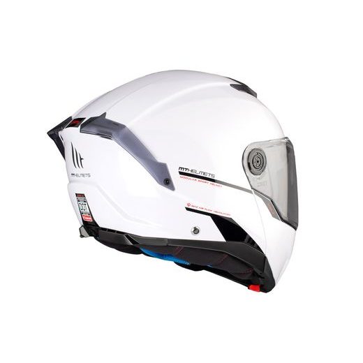 HELMET MT HELMETS ATOM 2 SV SOLID A0 GLOSS WHITE XS
