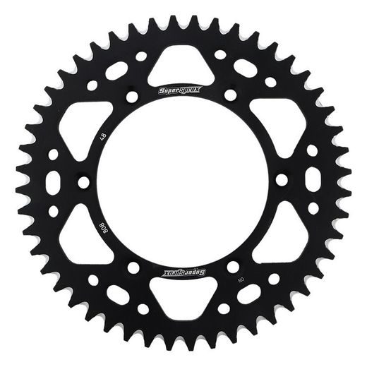 VERIŽNI SET EK - SREBRNA CHAIN 520 SRX, X-RING (X, NX, QX, XS), CHK FRONT SPROCKET SUPERSPROX, CHK REAR SPROCKET SUPERSPROX ZA SUZUKI RM 250 2000-2003