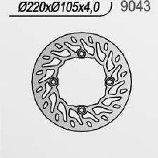 ZAVORNI DISK NG 9043