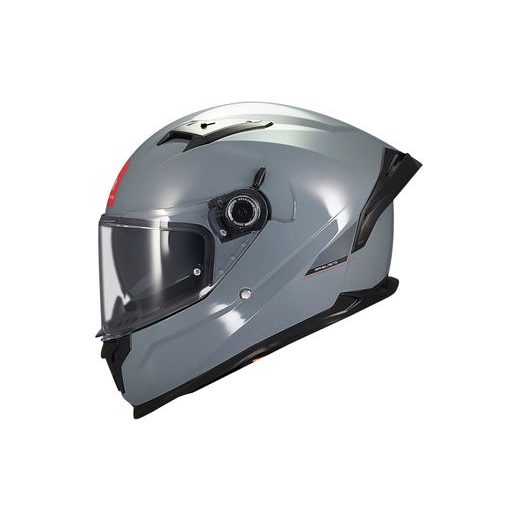 INTEGRALNA ČELADA MT HELMETS BRAKER SV SOLID A12 GLOSS GREY XXL