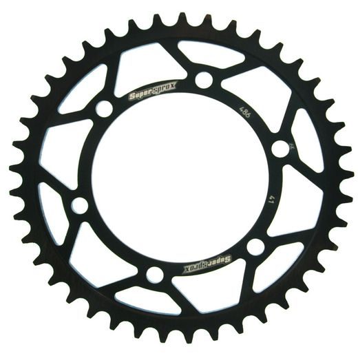 VERIŽNI SET EK - SREBRNA CHAIN 520 DEX, X-RING (X, NX, QX, XS), CHK FRONT SPROCKET JT CHK RUBBER CUSHIONED, CHK REAR SPROCKET SUPERSPROX ZA KAWASAKI Z 400 2019-2024