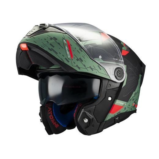 PREKLOPNA ČELADA MT HELMETS ATOM 2 SV HIGHLANDS C6 MATT L