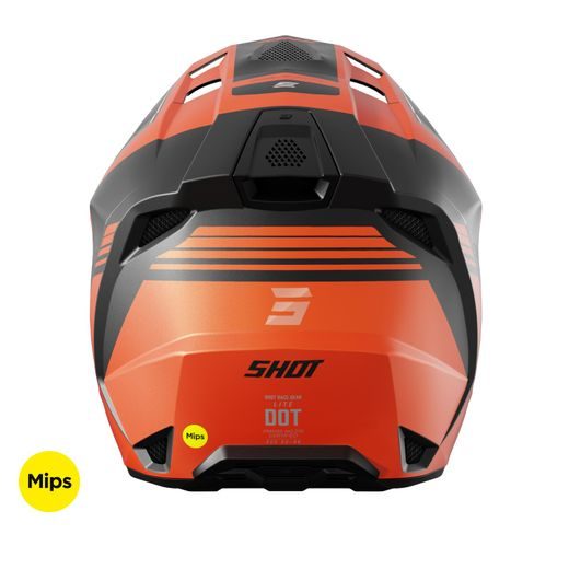 HELMET SHOT LITE S10 A05-21OA-C03-12 ORANGE MATT 2XL