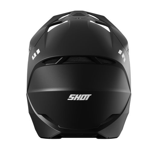 HELMET SHOT FURIOUS SOLID A05-21OC-S01-07 BLACK MATT XS