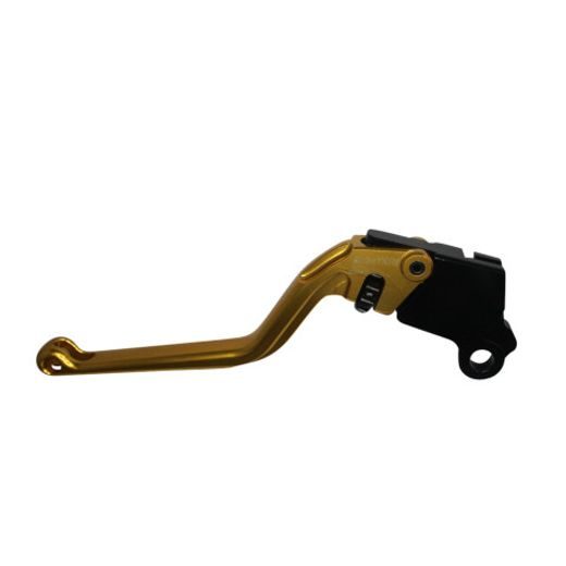 CLUTCH LEVER ACCOSSATO FIXED CNC-WORKED ALUMINIUM, GOLD