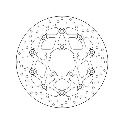 ZAVORNI DISK BREMBO 78B40859 FLOATING