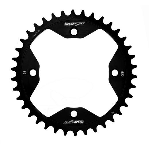 VERIŽNI SET EK - SREBRNA CHAIN 520 SRX, X-RING (X, NX, QX, XS), CHK FRONT SPROCKET JT, CHK REAR SPROCKET SUPERSPROX ZA ATV HONDA TRX 400 EX 1999-2004