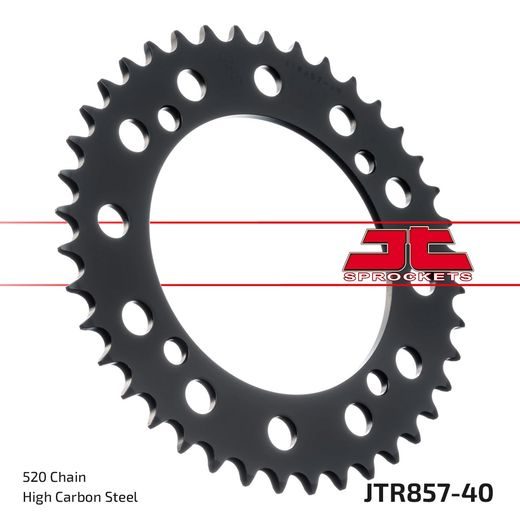 VERIŽNI SET EK - SREBRNA CHAIN 520 SRO, O-RING, CHK FRONT SPROCKET JT CHK RUBBER CUSHIONED, CHK REAR SPROCKET JT ZA YAMAHA XT 600 1987