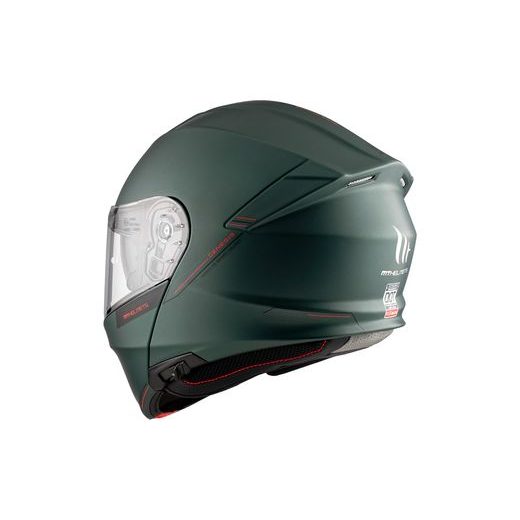 PREKLOPNA ČELADA MT HELMETS GENESIS SV SOLID A6 MATT MATT GREEN XXL