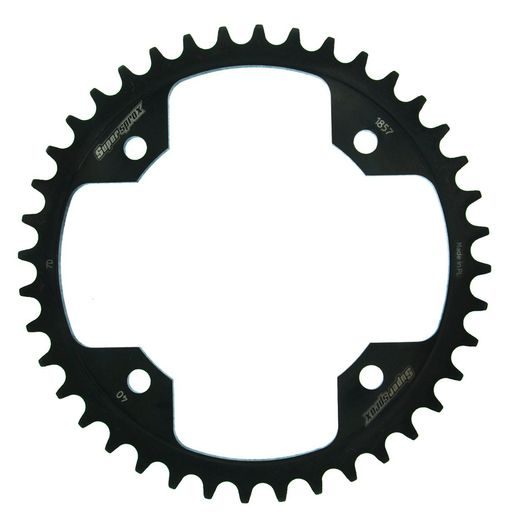 VERIŽNI SET D.I.D CHAIN - SREBRNA CHAIN 520 VX, X-RING (X, NX, QX, XS), CHK FRONT SPROCKET JT, CHK REAR SPROCKET SUPERSPROX ZA ATV YAMAHA YFM 350 WARRIOR 1987-1988