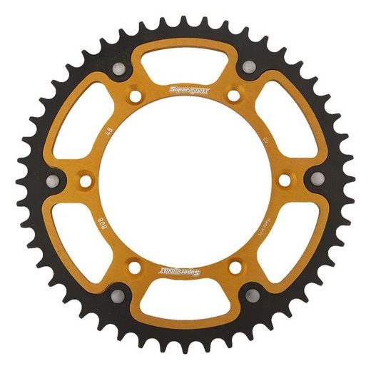 VERIŽNI SET EK - SREBRNA CHAIN 520 SRO, O-RING, CHK FRONT SPROCKET SUPERSPROX, CHK REAR SPROCKET SUPERSPROX STEALTH ZA SUZUKI RM 250 2000-2003