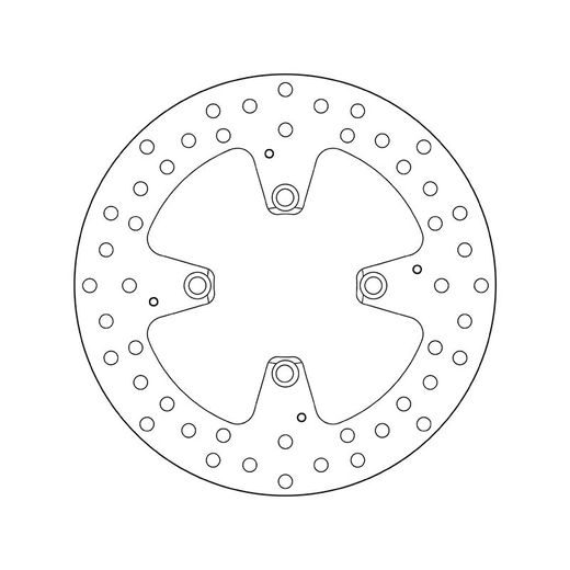 ZAVORNI DISK BREMBO 68B407H1 FIX