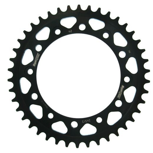 VERIŽNI SET EK - ZLAT CHAIN 520 MVXZ, X-RING (X, NX, QX, XS), CHK FRONT SPROCKET JT CHK RUBBER CUSHIONED, CHK REAR SPROCKET SUPERSPROX ZA HONDA FMX 650 2005-2007