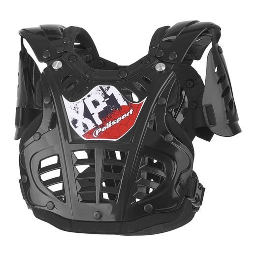 CHEST PROTECTOR POLISPORT XP1 MINI 8001000001 ČRNA